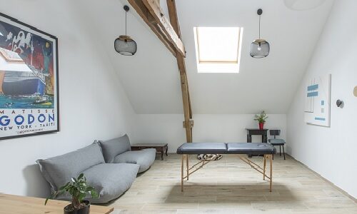 salle de massage ferme de Sorval